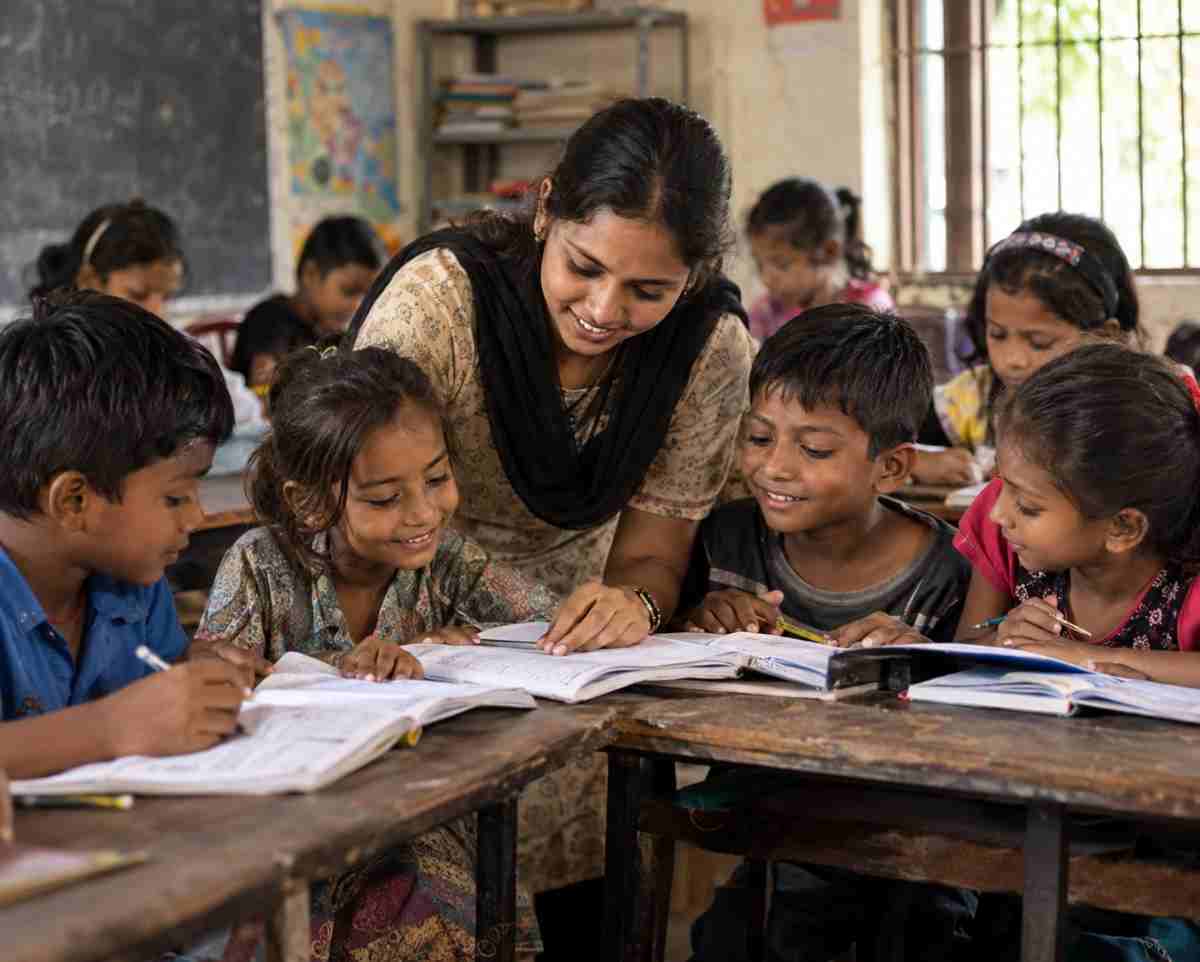 Education support and child development initiative for underprivileged children